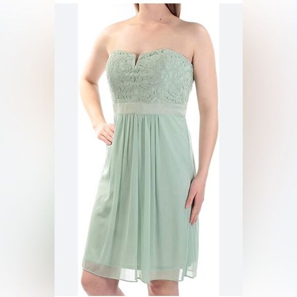 Adrianna Papell Mint Green Versatile Dress‎ - Picture 1 of 10